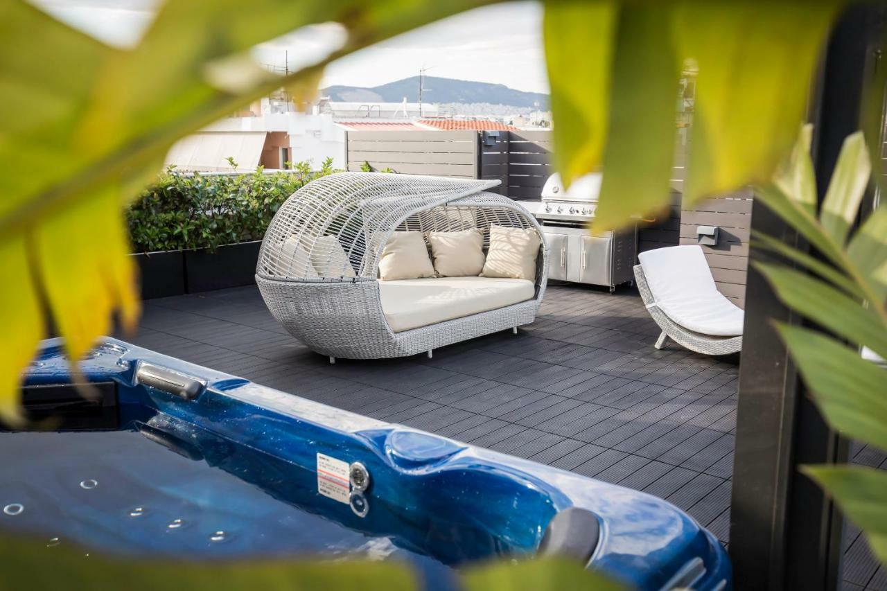 Zambelis Athens Penthouse Spa Ngoại thất bức ảnh