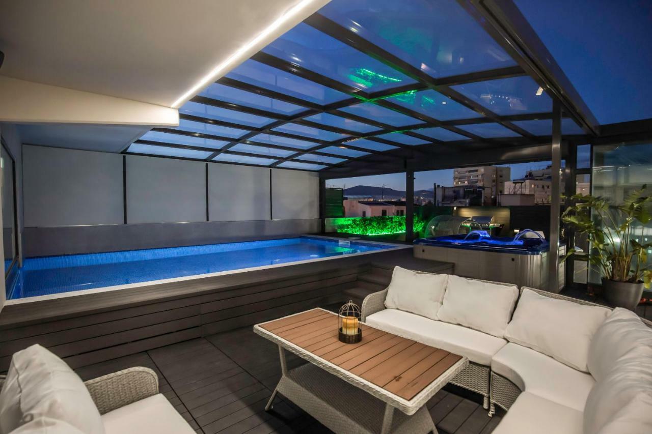 Zambelis Athens Penthouse Spa Ngoại thất bức ảnh
