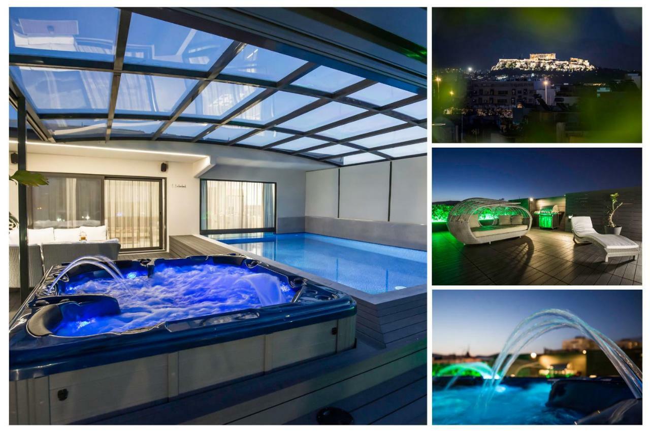 Zambelis Athens Penthouse Spa Ngoại thất bức ảnh